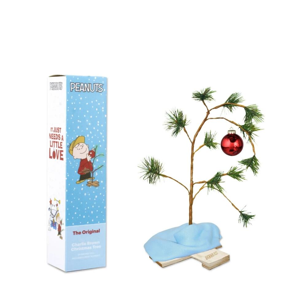 Peanuts Original Charlie Brown Christmas Tree 36” Tall New & Complete in the Box
